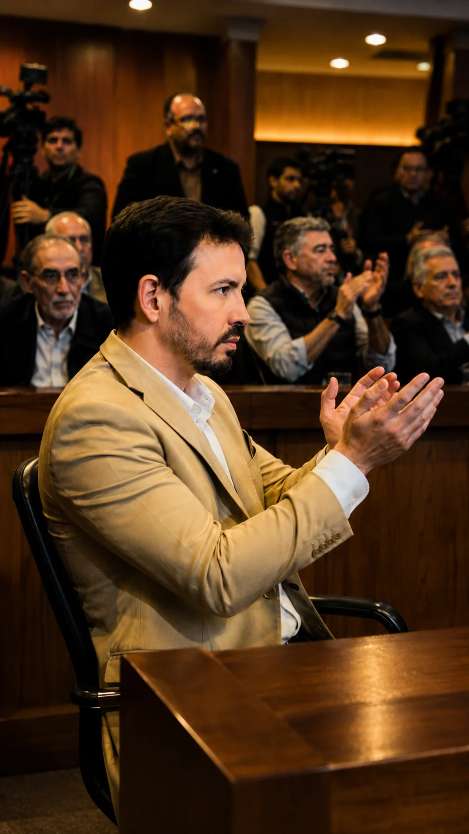 Juan Danieri participa en una sesión de la Unión Industrial Paraguaya